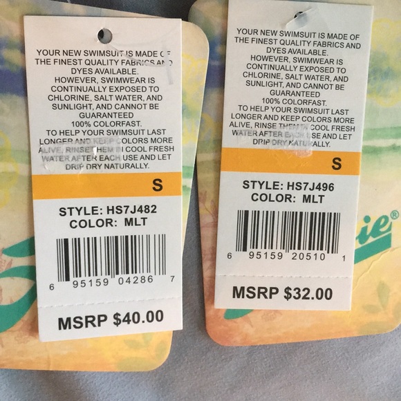 Colorful Flower Swimsuit - Picture 3 of 3